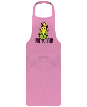 Tablier avec poches Uni Corn par LaundryFactory